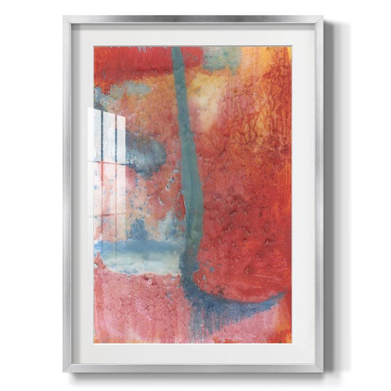 Spring Step II -Framed Print, 25.5" H x 17.5" W, Silver