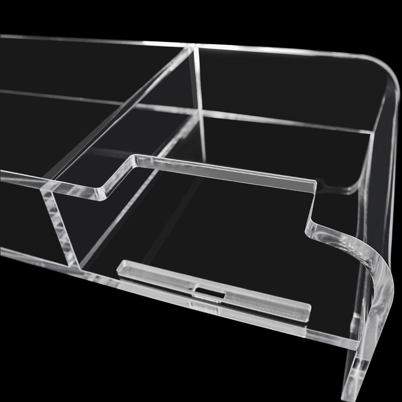 Jodena 19” Acrylic Monitor Stand