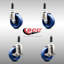Ensemble de roulettes extensibles en poly 316