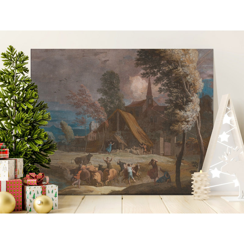 Hoppe Wrapped Canvas Print Set, 24x16