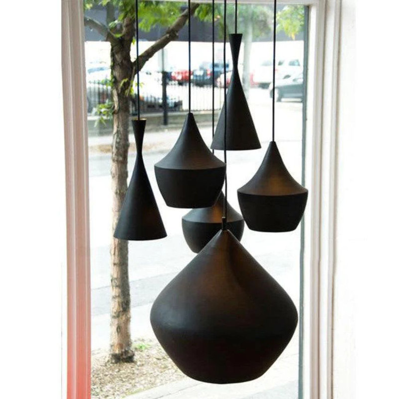 Large 1-Light LED Mini Pendant, 15"W x 16"H