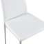 Ensemble de chaises de salle à manger de style moderne pour 4 personnes avec cuir PU confortable et pieds chromés pour une salle à manger élégante et fonctionnelle-2058859684-2058859681