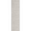 Tapis en laine / viscose tissé à la main Natura en argent / ivoire-1330271344