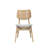 Upholstered Solid Wood Dining Chair-1295309492