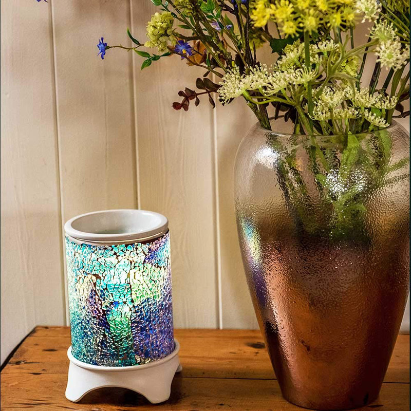 Rainbow Electric Wax Warmer, Blue/Green