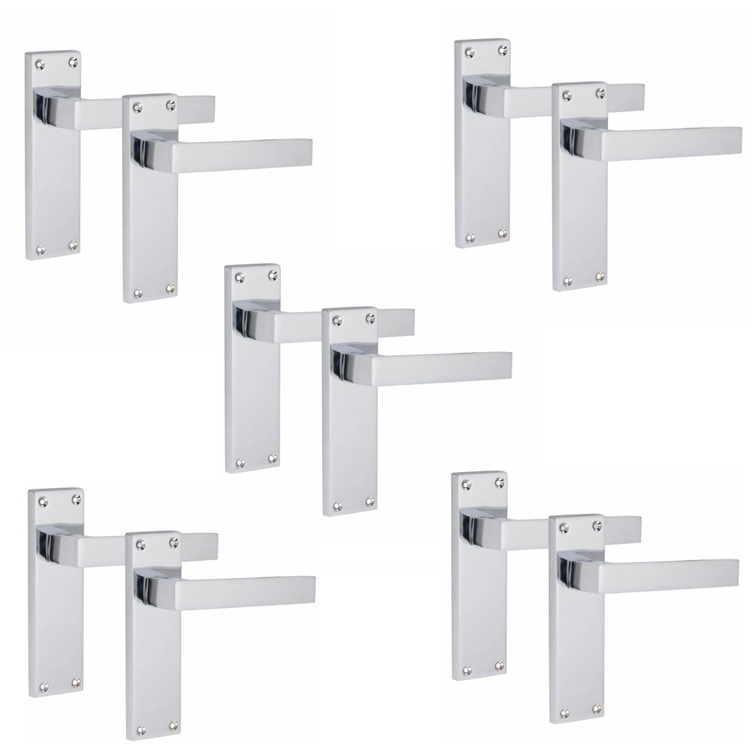 Latch Handle with Backplate