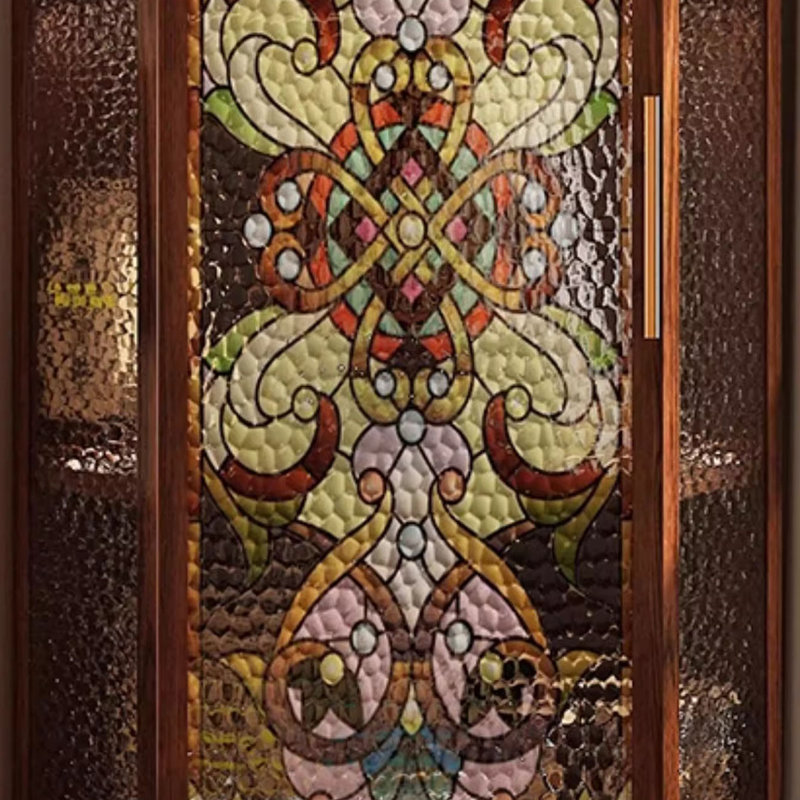Armoire de coin en bois massif