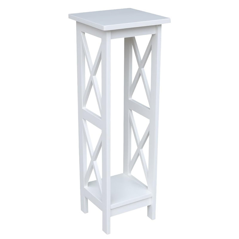 Support pour plante 30 po, Blanc plage, H 36 po x L 12 po x P 12 po