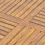Table d'extérieur 70 po en bois avec finition en A pour utilisation