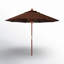 Parasol de marché octogonal 9 'x 9' Manford Austerio-1323865961
