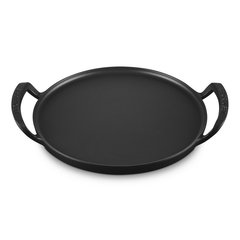 Le Creuset Cast Iron Outdoor Collection Round Pizza Pan 35cm