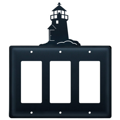 Lighthouse 3-Gang Rocker Wall Plate