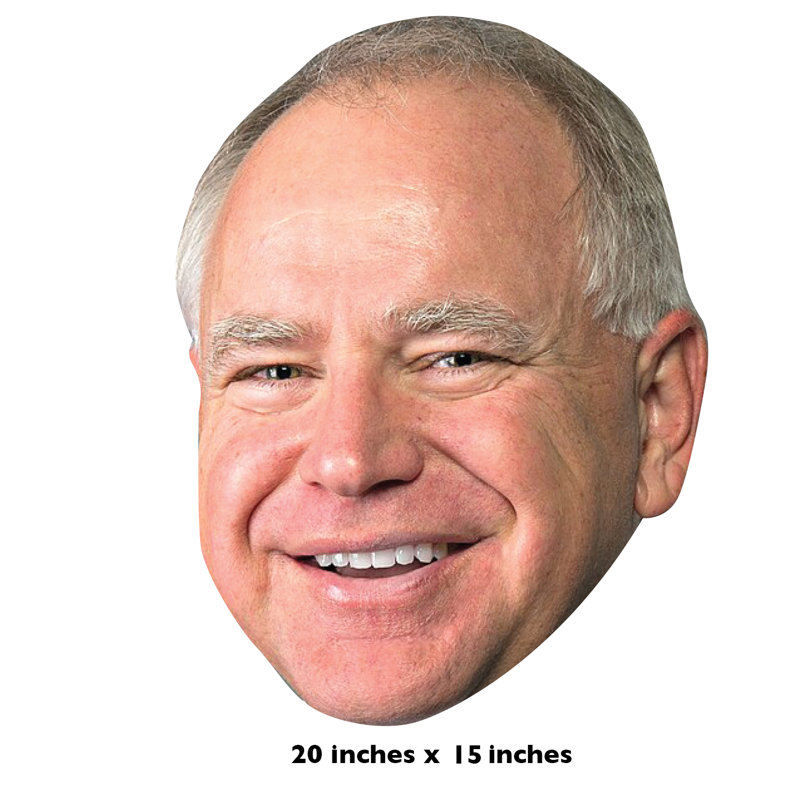Tim Walz OUTDOOR Head Yard Sign