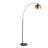 74'' Black Arched Floor Lamp Set