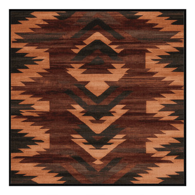 Machine Washable Persian Black Area Rug