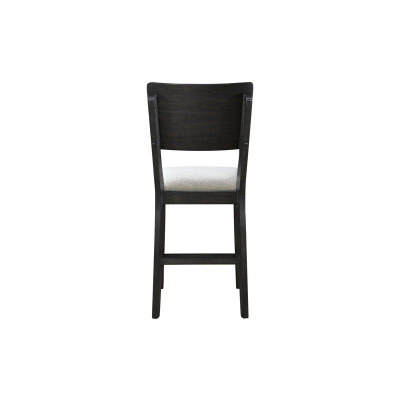 Mobilier de salle à manger 2 pièces noir / gris clair