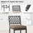 Hannatou 4 - Person Patio Dining Set with Rectangular Table , Cushions Included-2089844831