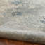 Tapis abstrait ivoire / bleu Tedesco-1656259445