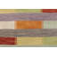 Tapis beige / gris / rouge en laine noué à la main 3 pi 4 po x 5 pi 1 po Haddam