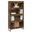 Steel Book Cabinet Bookcase-750201093-750201094