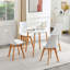 Alfret Round Solid Wood Base Dining Table-1668680258