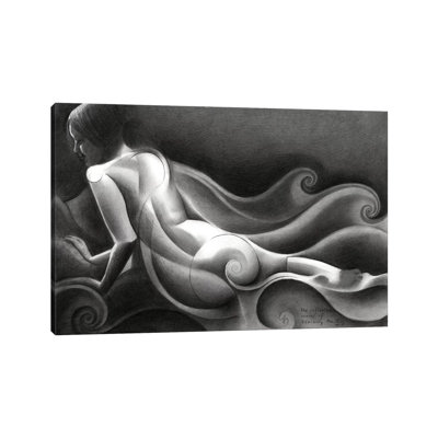 The Infinitave Waves Of Eternity by Corné Akkers - Wrapped Canvas Gallery-Wrapped Canvas Giclée