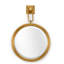 Lucia Flat Metal Beveled Wall Mirror-25370745