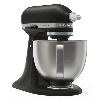 KitchenAid® Artisan Plus Mixer with Integrated Bowl Light & Precision Speed Control – Cast Iron Black