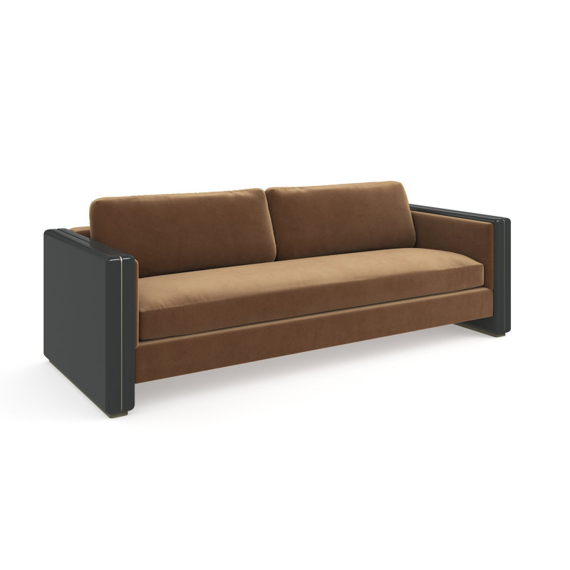 Gelee Sofa - Chocolate, Brown, Brown/Black