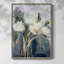 «FLORAL Series DCLxxxx», reproduction encadrée - bois massif-403432812