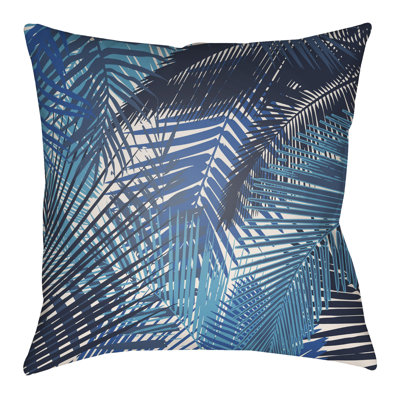 Lolita Palm Indoor/Outdoor Floral Throw Pillow Cover