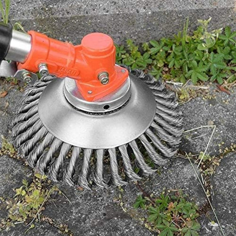 Rotary Weed Brush Joint Twist Knot