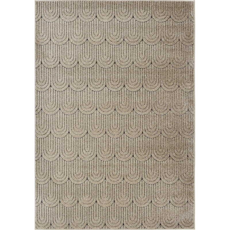 Neace Contemporary Riviera Beach Area Rug, Rectangle 8' x 10'
