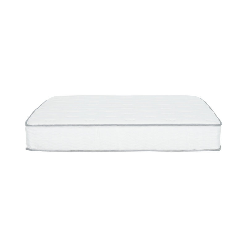 Lit simple TG, matelas à ressorts ensachés de 9 po, relief, mousse, - US, bord à support, bases réglables, installation facile à installer, soutien