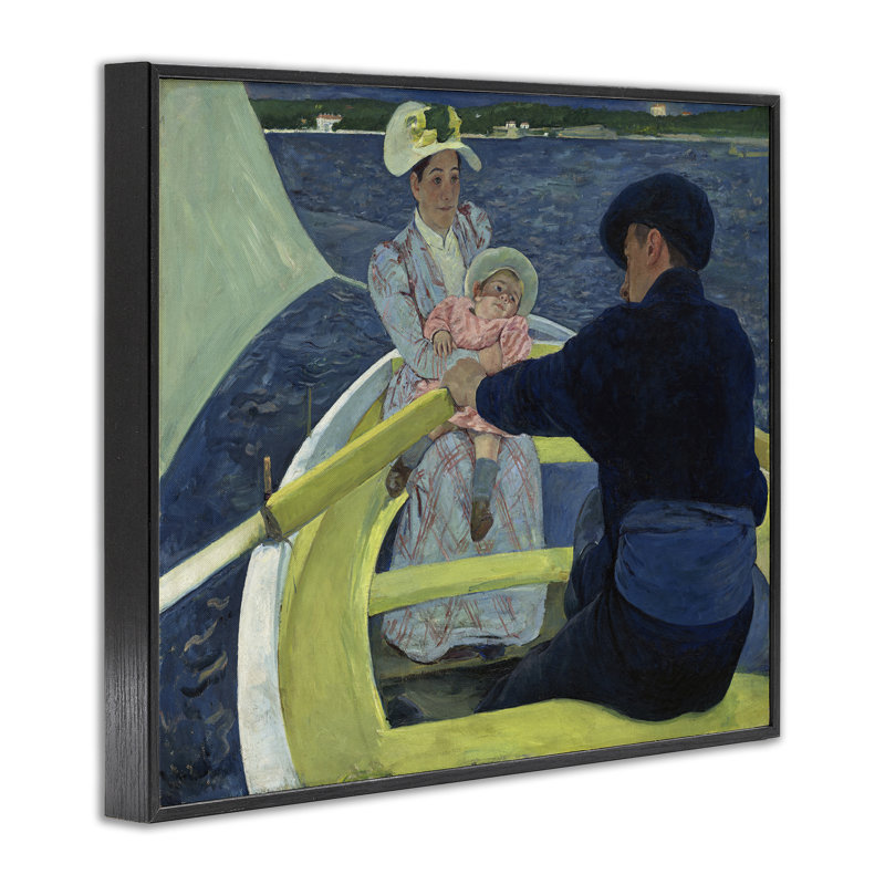 Giclée classique par One1000paintings, H 11 po x l 14 po, Giclée encadrée noir minuit
