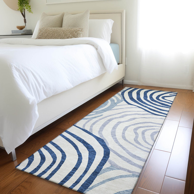 Leis Abstract Indoor Rug, Runner 2'3" x 7'6"