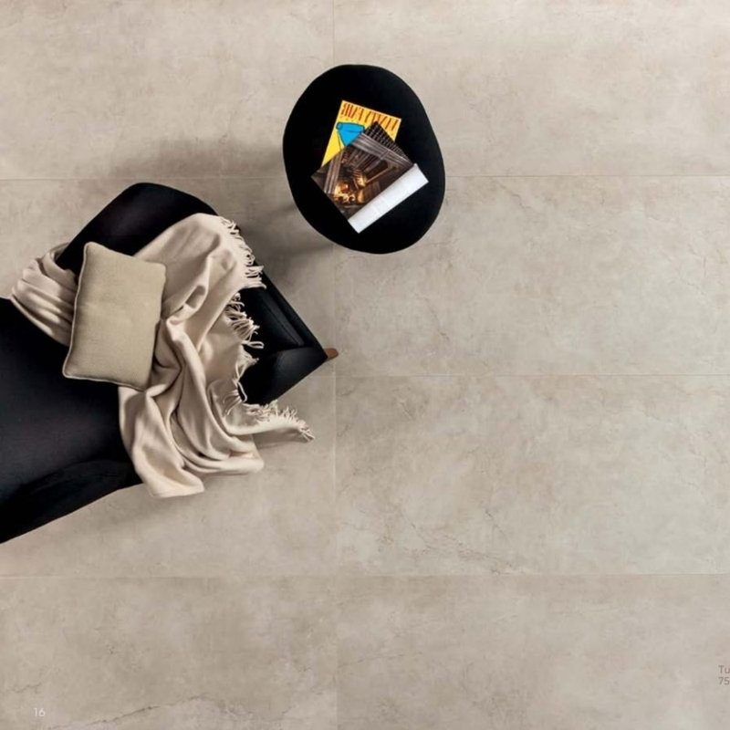Carreau de porcelaine 12 po x 24 po Majestic Matte Series, Gris