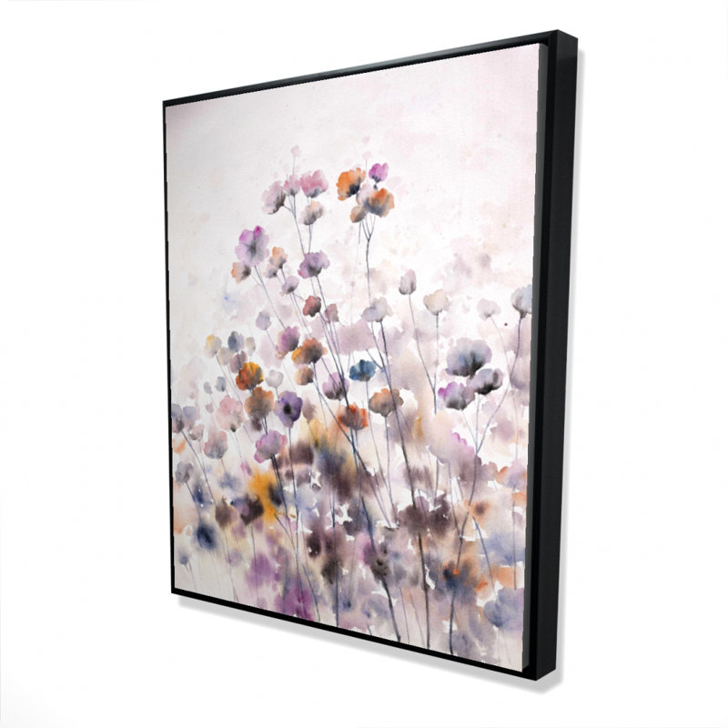 Wildflowers Print On Canvas