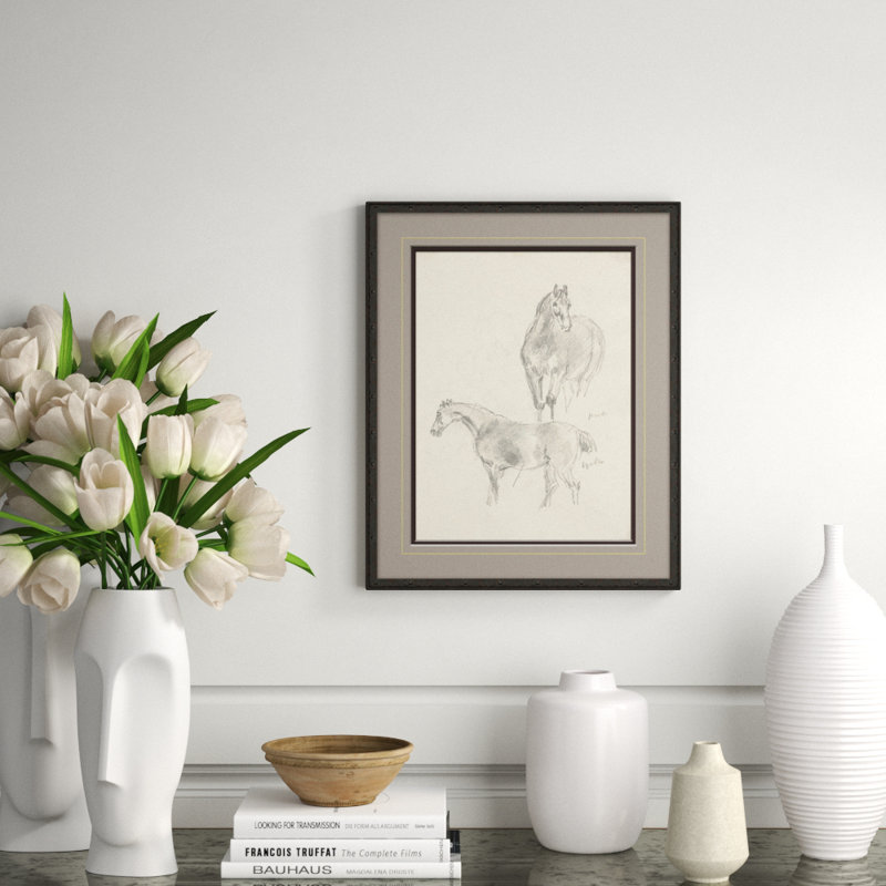 Study Of Two Horses Giclee Print by Sawrey Gilpin
