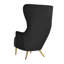 Velvet Wingback Chair-1777211402