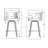 Abasi-Ima Swivel Counter & Bar Stool-811197850-811197848