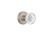 Classic Rosette with Crystal Meadows Knob