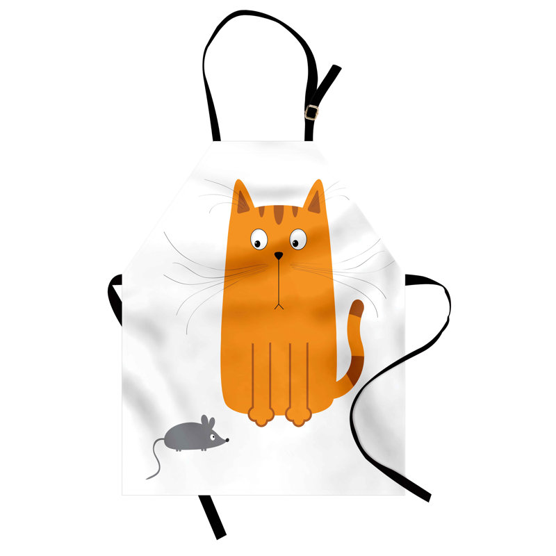 No Pattern Bib Apron