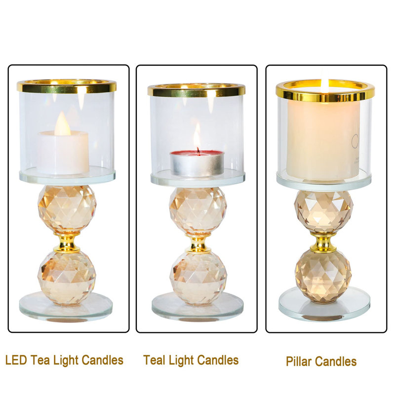 Glass Candlestick