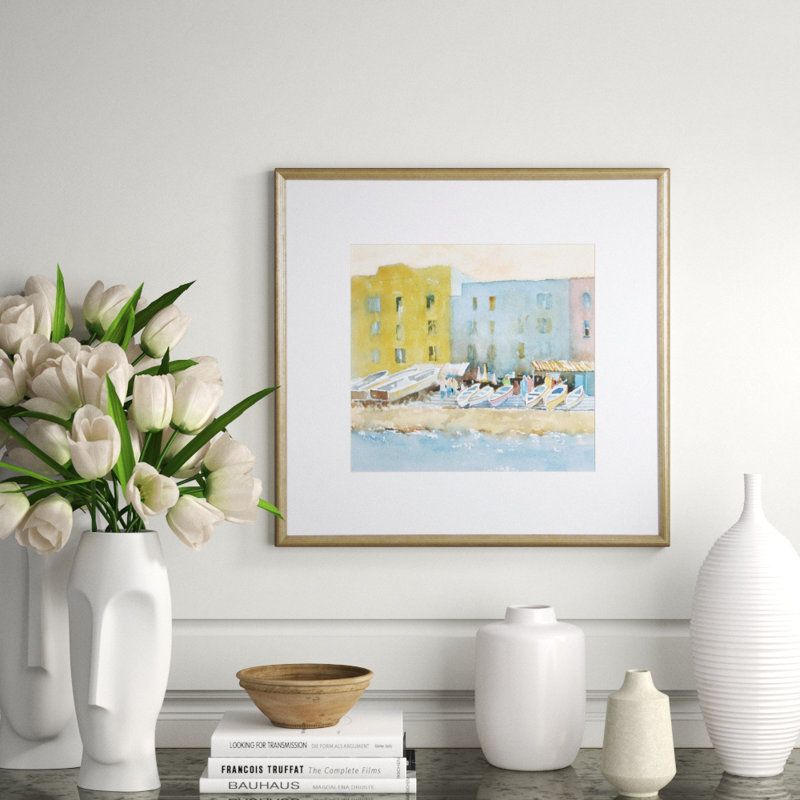 Capri Harbor I Print by Maiser