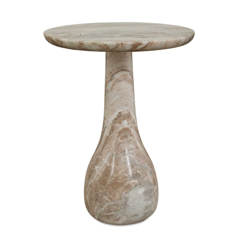 Uttermost Shura Indoor-Outdoor Marble Accent Table