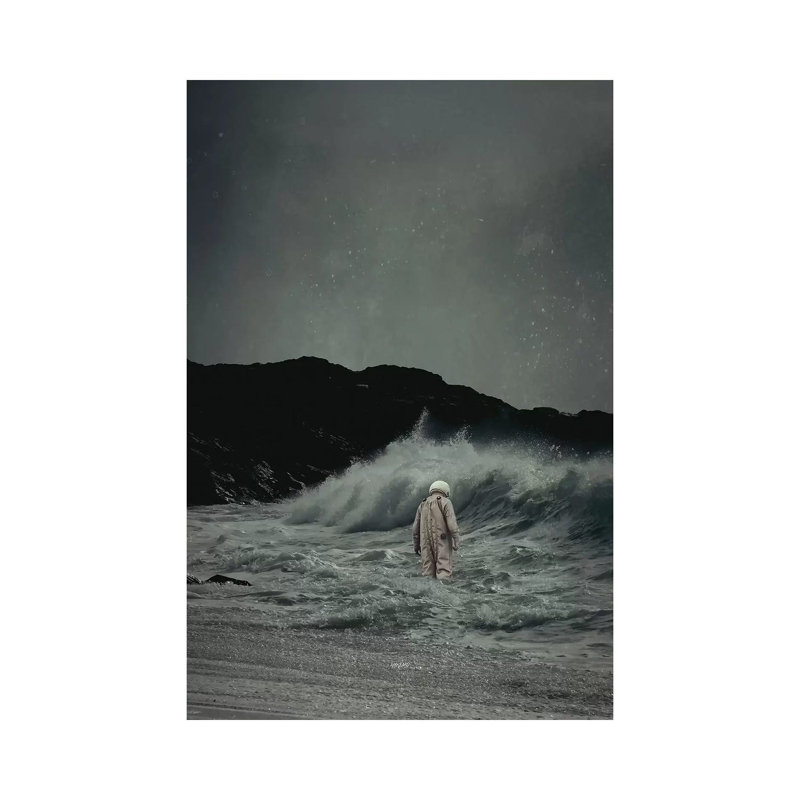 Drifter by Rob Hakemo - Print on Canvas, Wrapped Canvas, 66.04 cm H x 45.72 cm W x 1.91 cm D