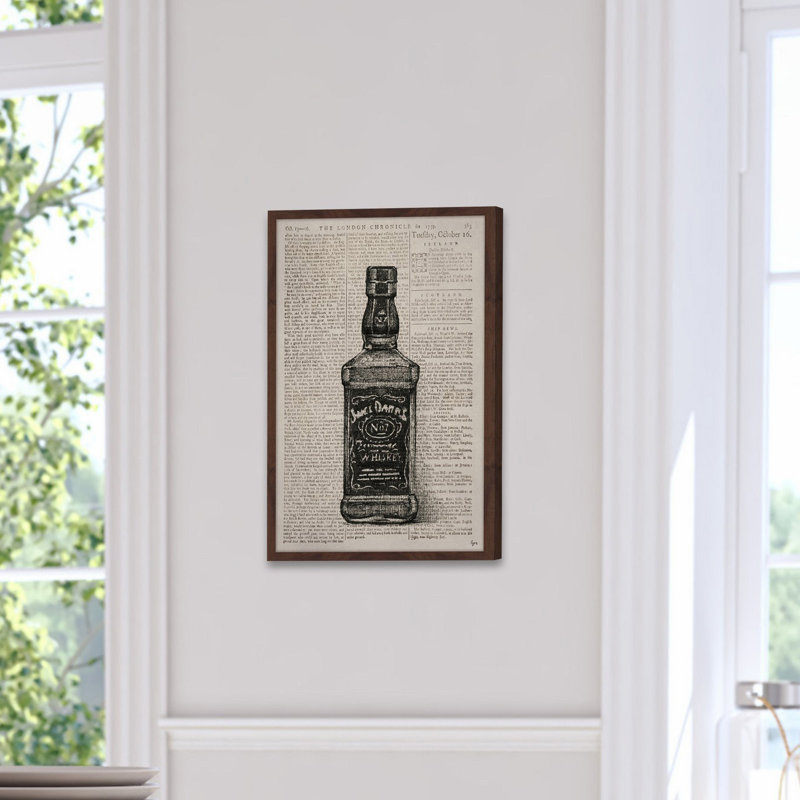 " Jack Daniel Time " by Eyre Tarney, 24" H x 16" W x 1.5" D