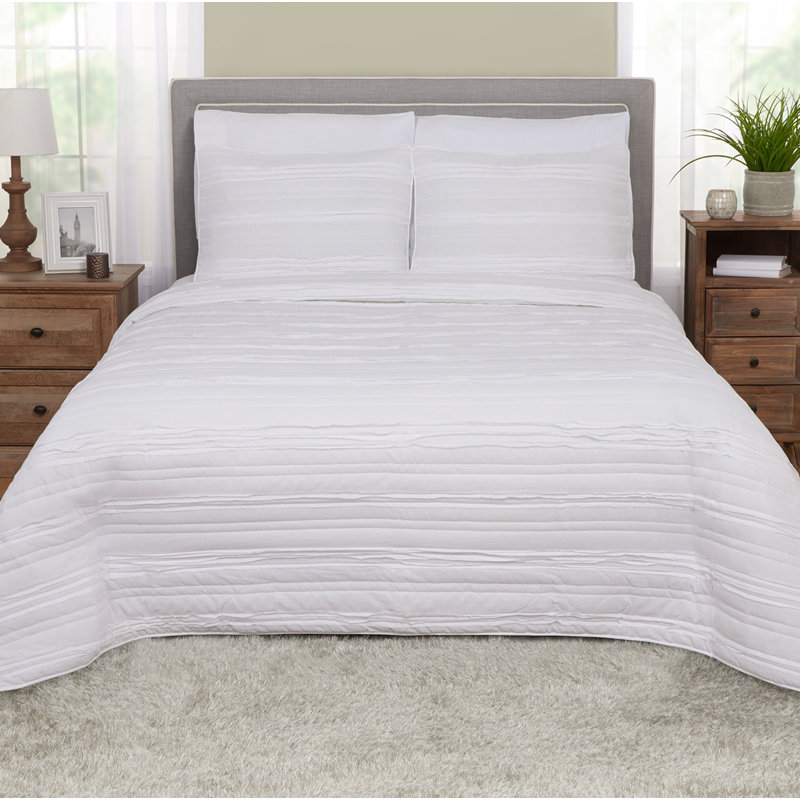 Courtepointe 3 pièces en microfibre Skipton, Grand