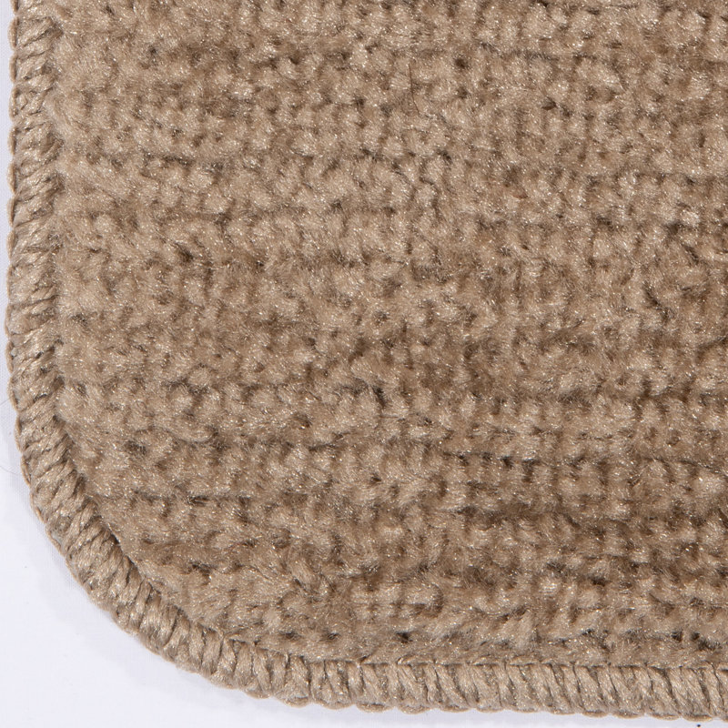 Tapis d'escalier lavables d'intérieur / extérieur Softy, Poil de chameau, 8" x 30", 7